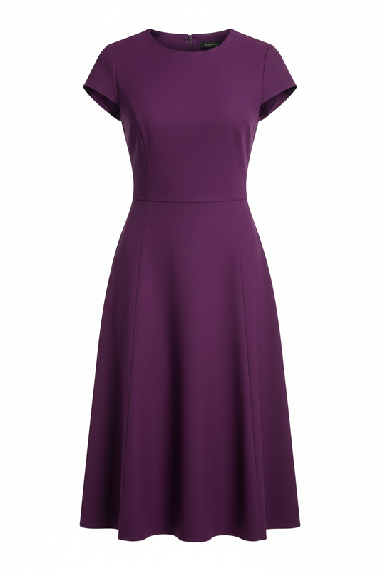 Purple Business Dress